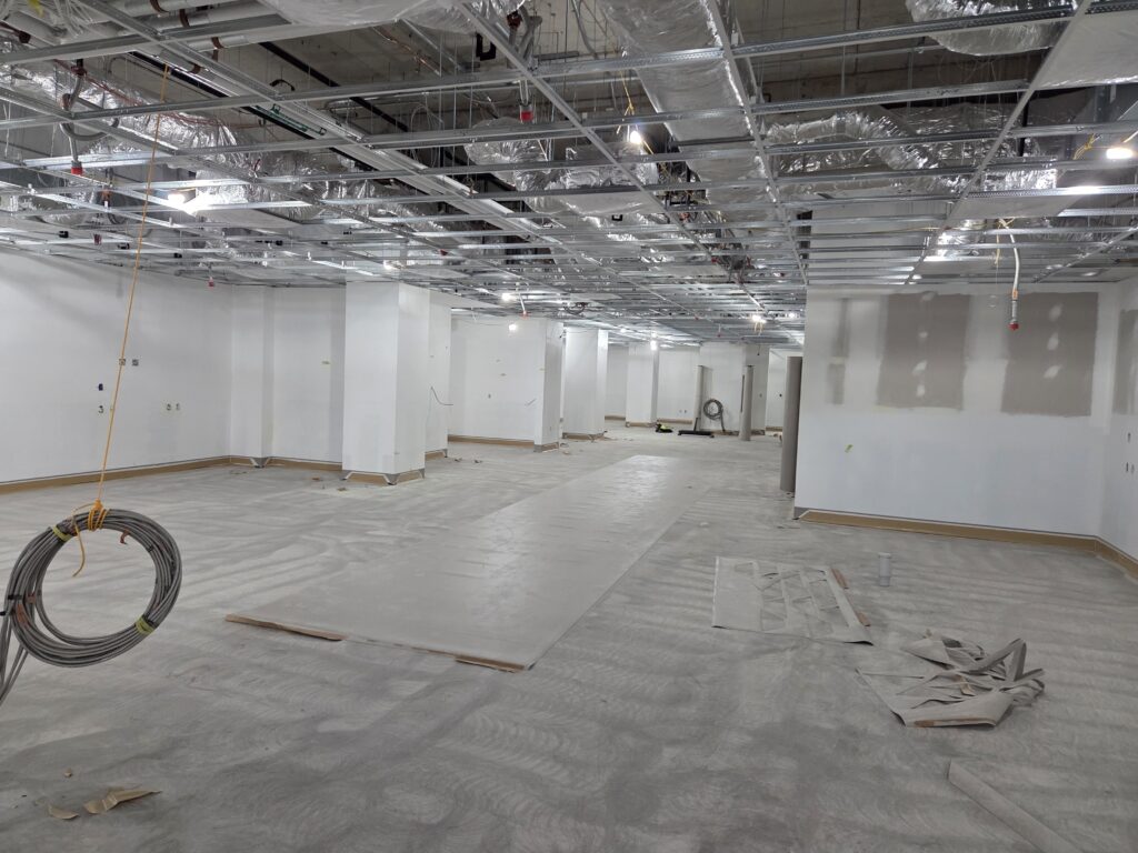 Préparation de béton et de flashcove